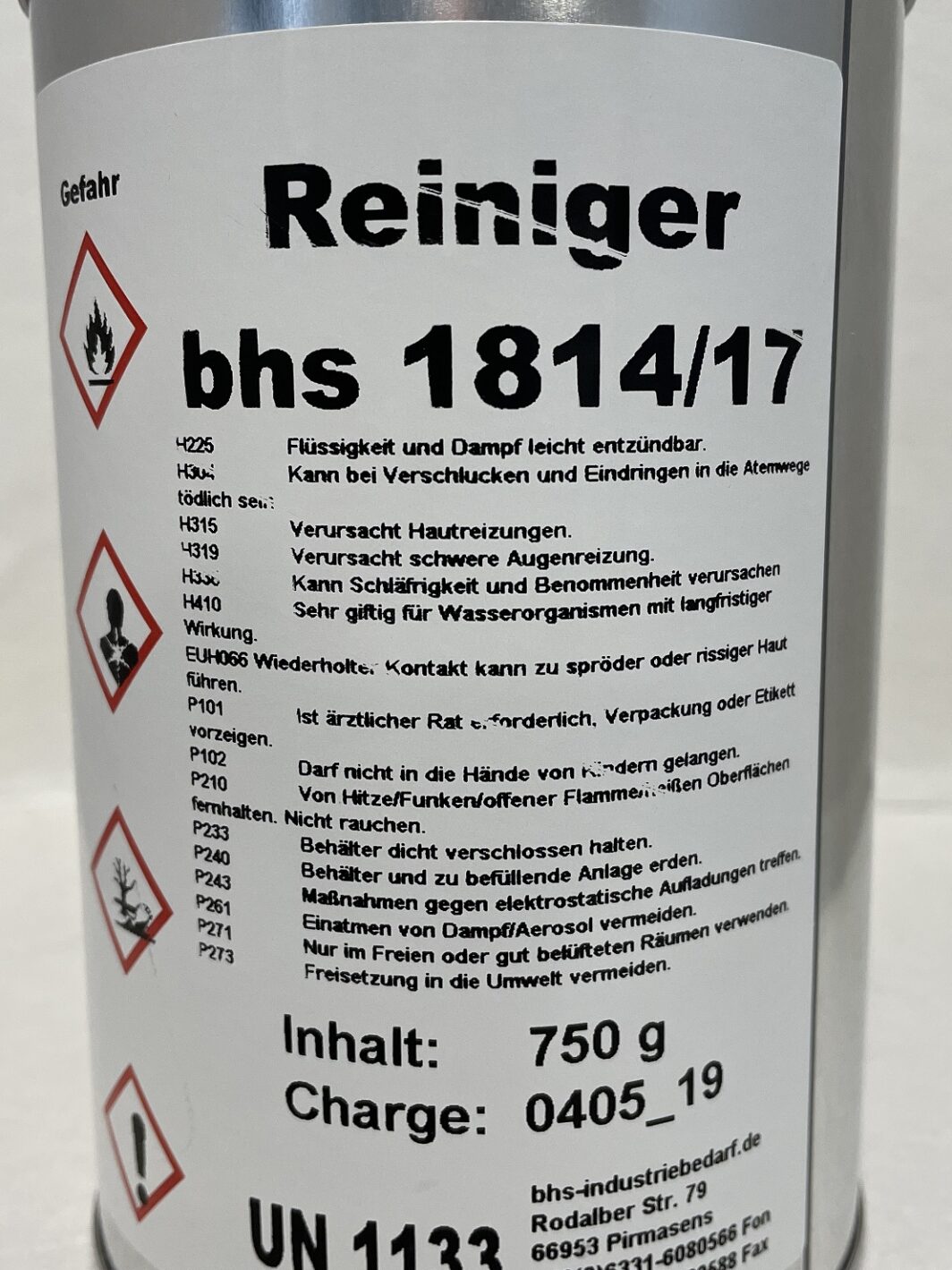 bhs 1814/17 Reiniger