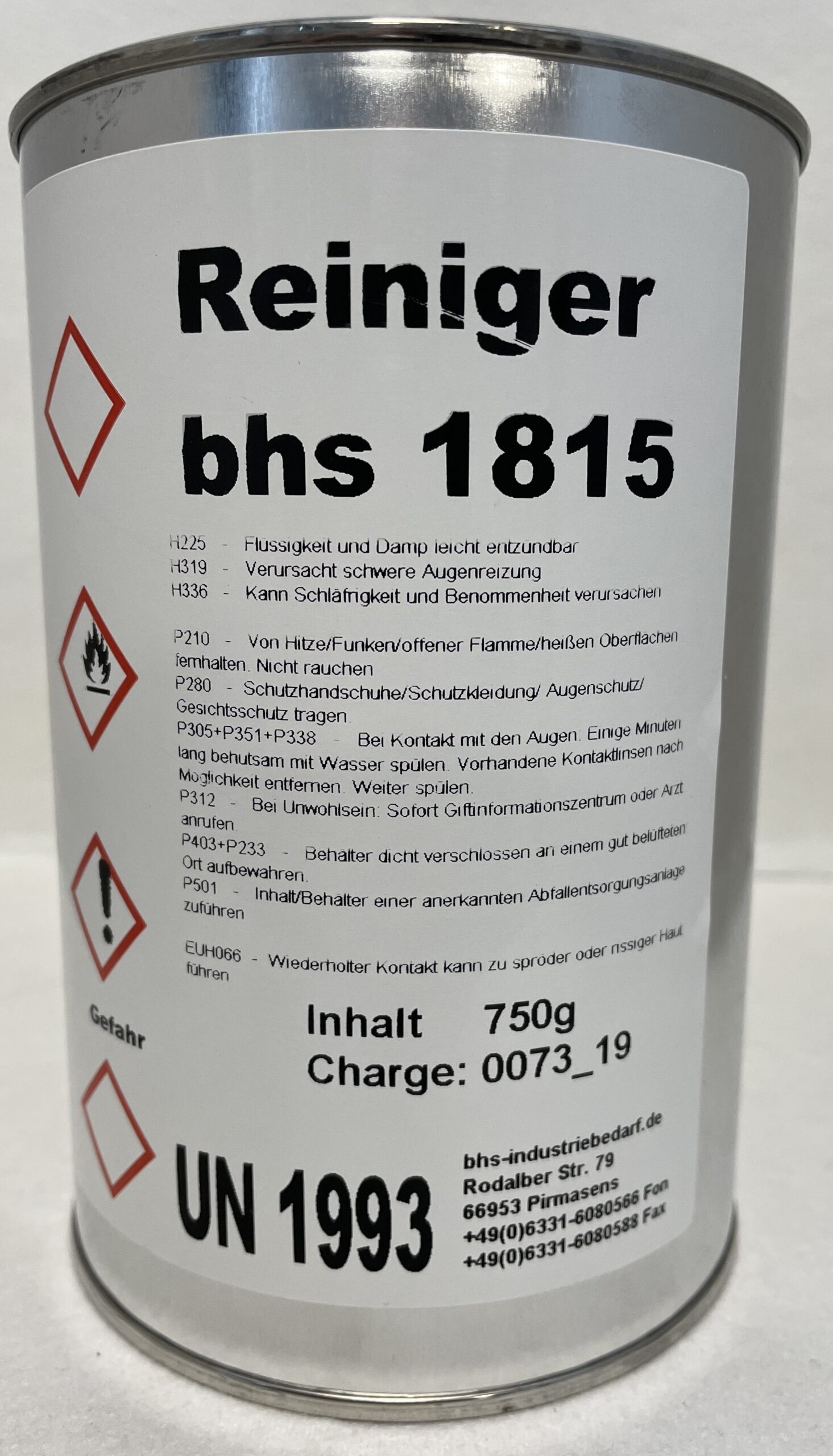 bhs 1815 Reiniger PU